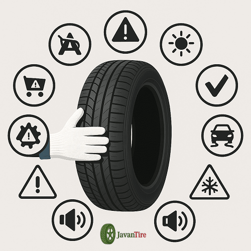 اشتباهات رایج در انتخاب لاستیک