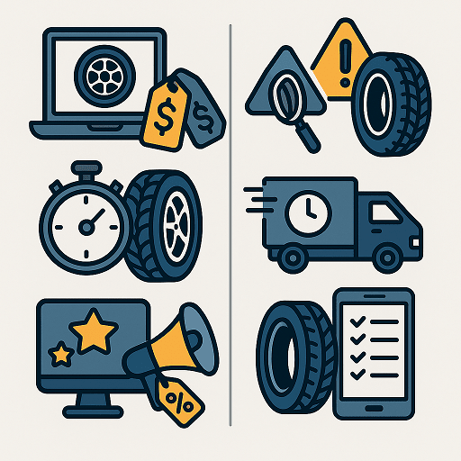 بررسی مزایا و معایب خرید اینترنتی لاستیک