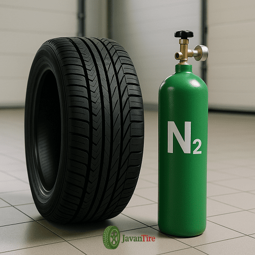 چرا به‌جای هوا از نیتروژن در لاستیک استفاده می‌شود؟