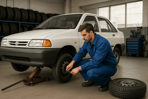 خرید لاستیک کره ای برای 206